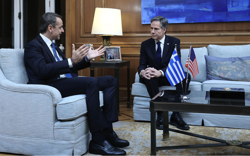 Blinken visit highlights shared Greek-US values, goals