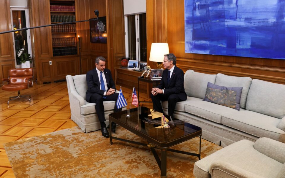PM discusses Vilnius with US Secretary of State