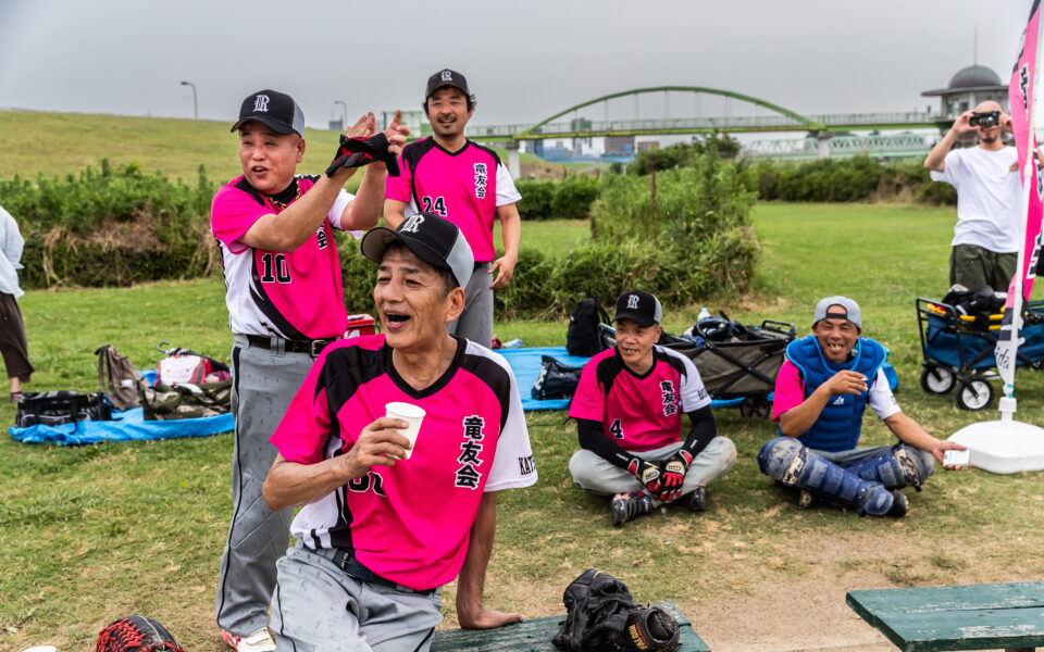 What’s a Japanese mobster to do in retirement? Join a softball team
