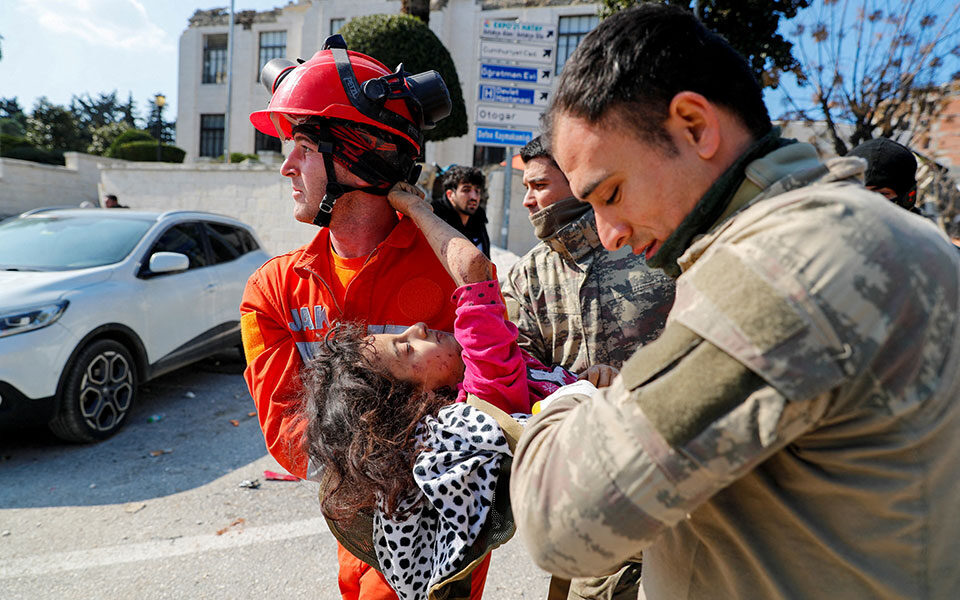 Greek rescuers find young boy in Hatay earthquake ruins
