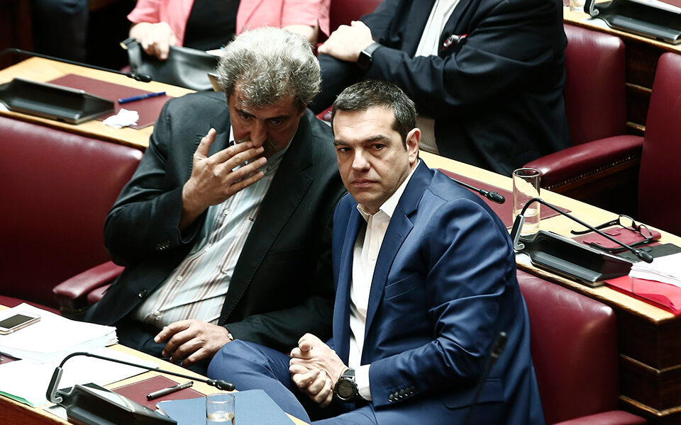 Press rights watchdog condemns Polakis post, as SYRIZA to decide MP’s fate