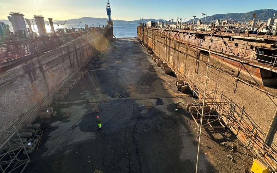 Overhaul of Elefsis Shipyards is proceeding