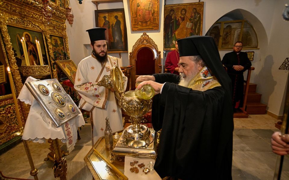 Holy oil for King Charles’ coronation consecrated in Jerusalem