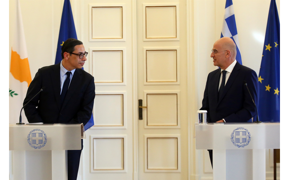New Cyprus foreign minister visits Athens