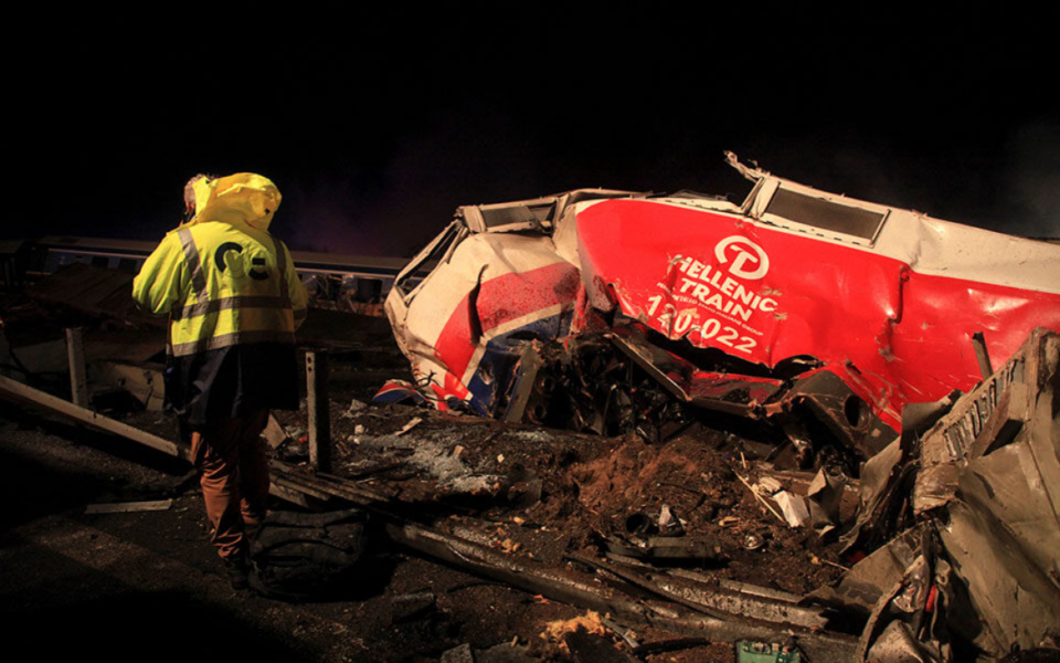 Fiery train collision kills 26, injures at least 85