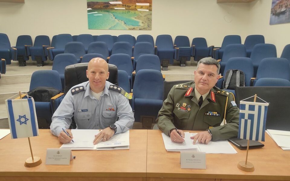 Greece, Israel sign 2023 defense cooperation program 