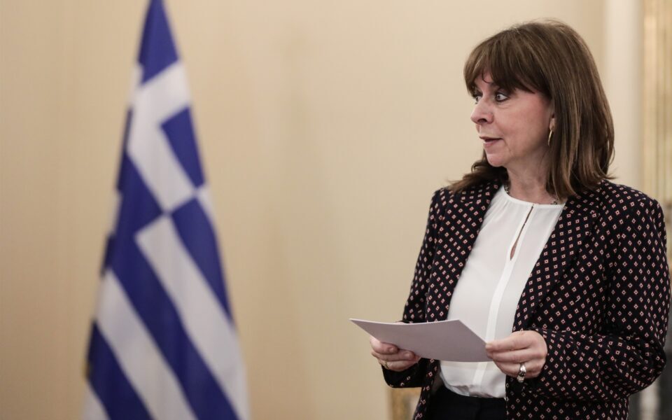 Sakellaropoulou: Greek foreign policy geared toward peace and prosperity