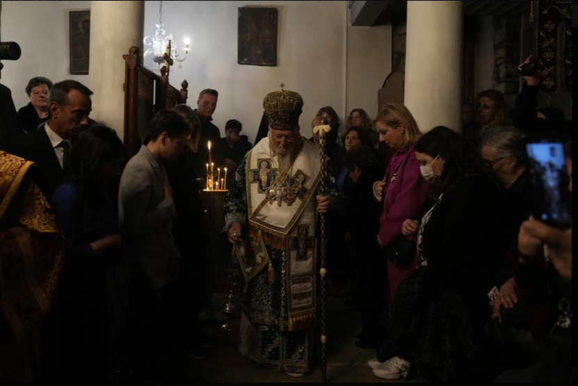 Ecumenical Patriarch marks Easter at his birthplace of Imvros