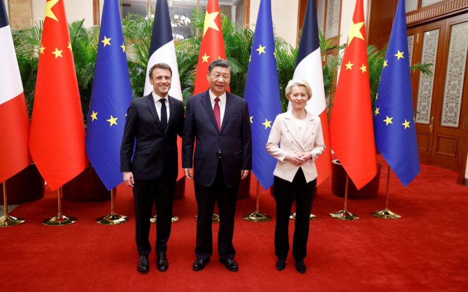 ‘A new starting point’: EU and Chinese leaders begin talks