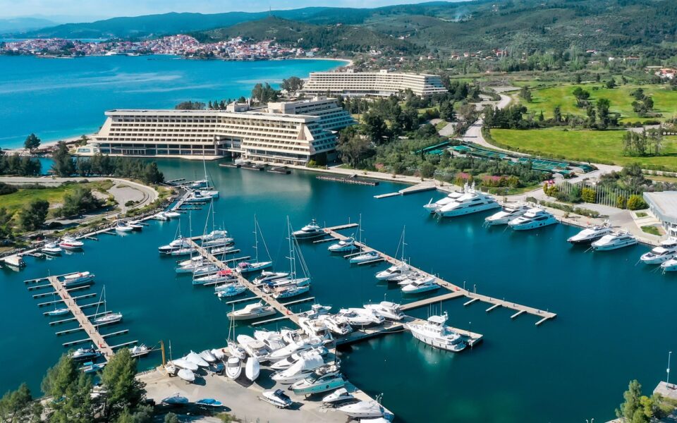Porto Carras marina becomes luxury cruise ship destination