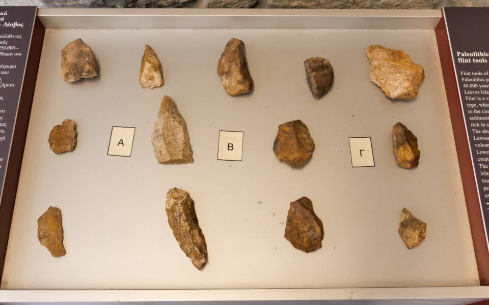 Paleolithic discovery made on Lesvos