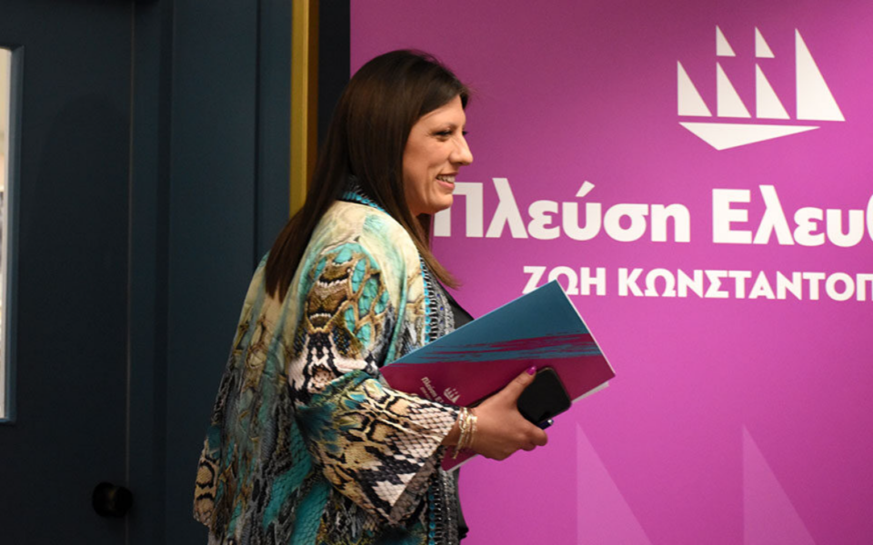 Konstantopoulou aims to double her party’s vote