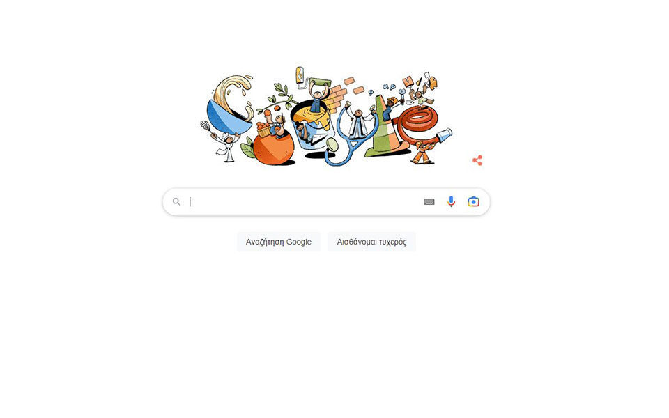 Google Doodle marks Labor Day