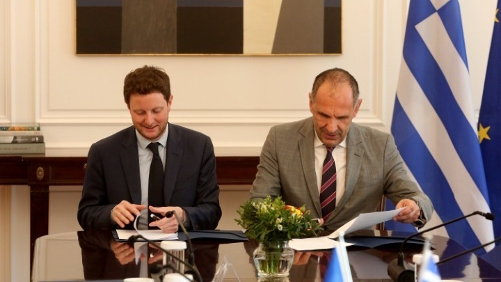 Greek and French transport ministers sign cooperation agreement