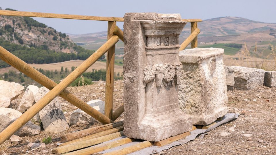 Ancient Greek altar unearthed at archaeological site in Sicily