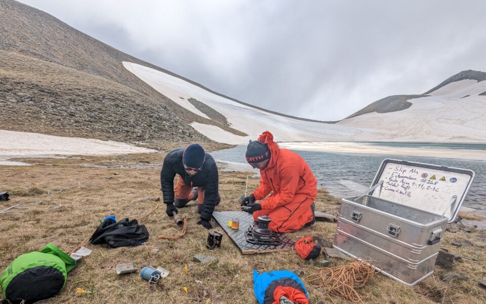 Alpine lake sediments may hold clues to climate change