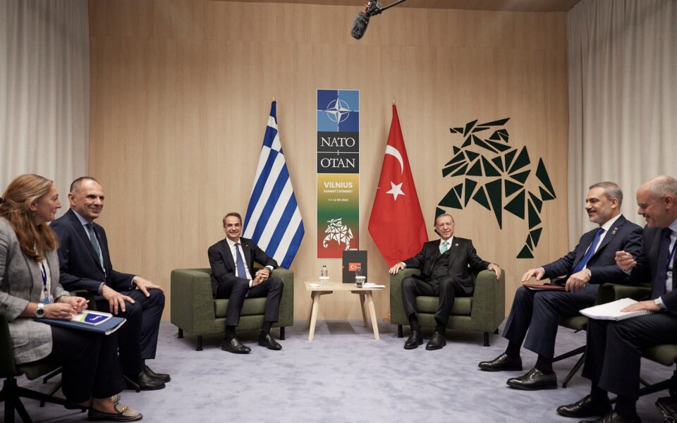 Erdogan-Mitsotakis talks to take place on Wednesday