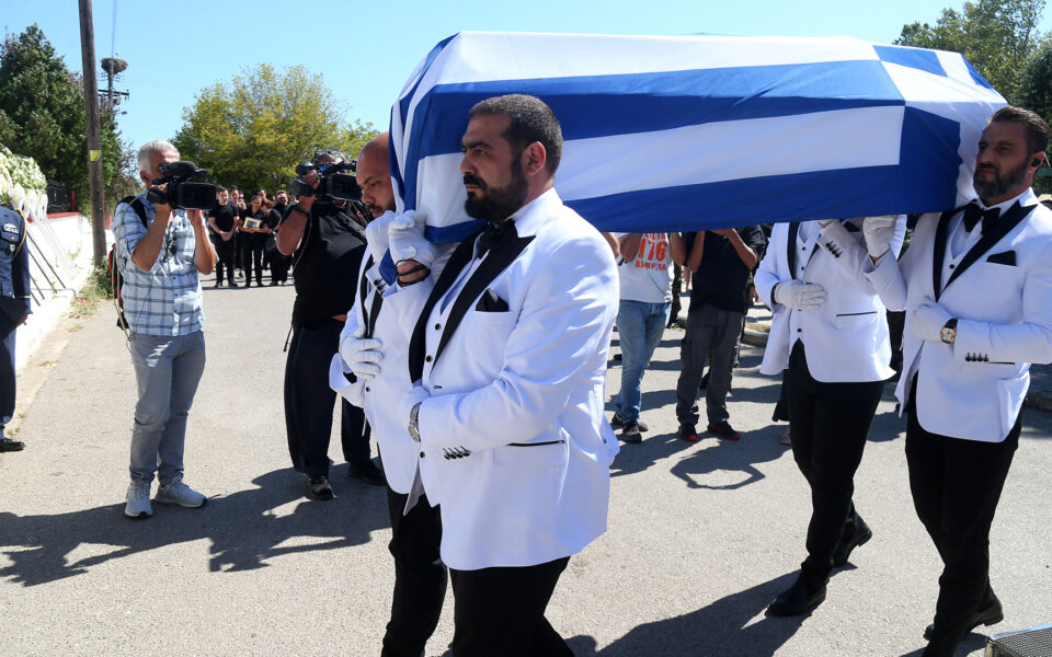 Funeral of fallen pilot takes place in Kilkis