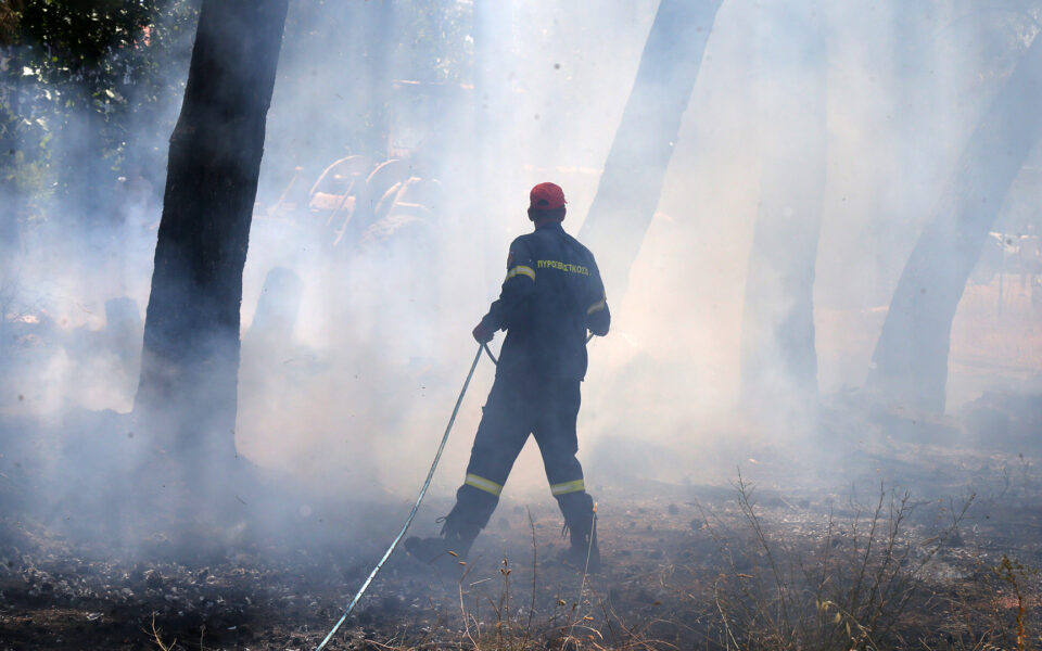 High risk of fire in nine Greek regions on Tuesday