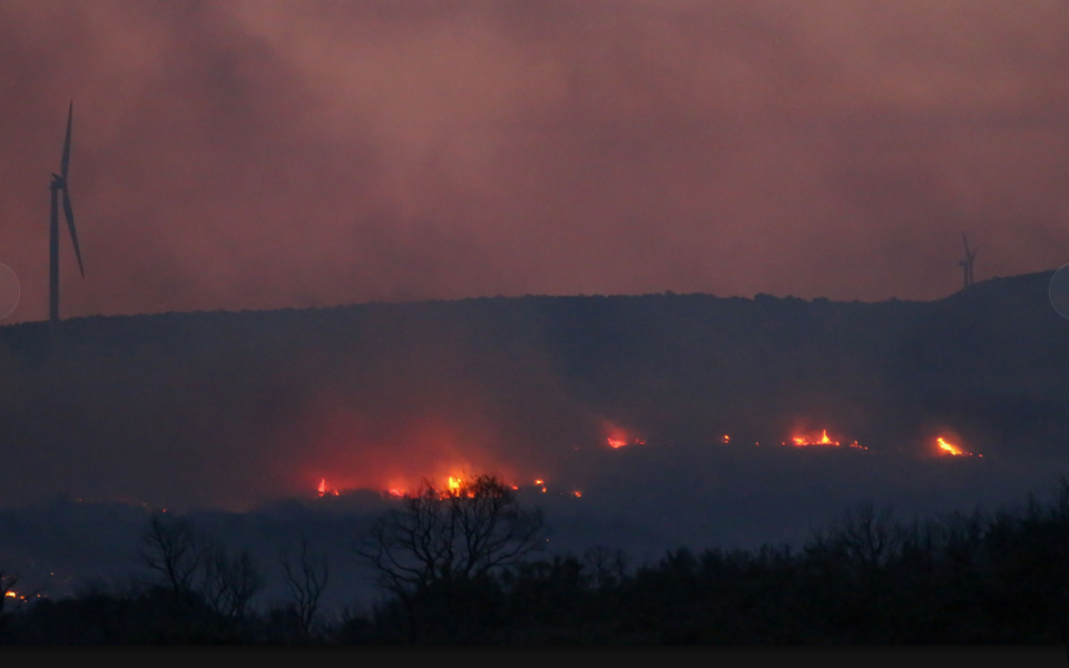 Two wildfires break out on Zakynthos island