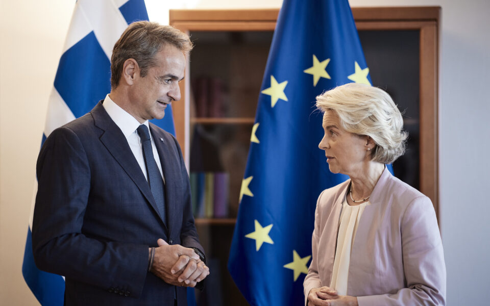 Greek, Polish PMs back von der Leyen for EU Commission President re-election