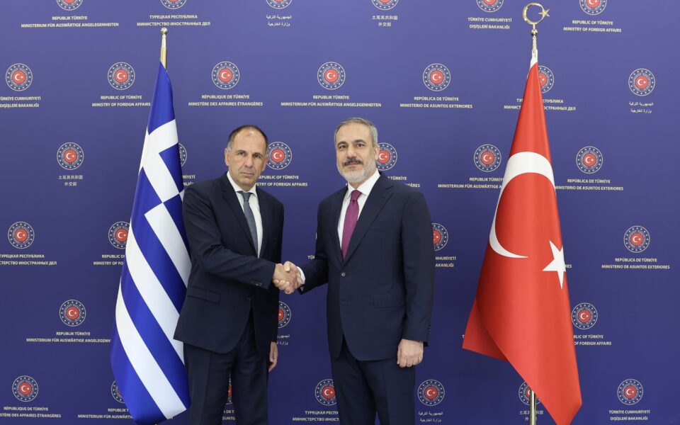 Turkish and Greek foreign ministers agree to revive talks and seek ‘new approaches’