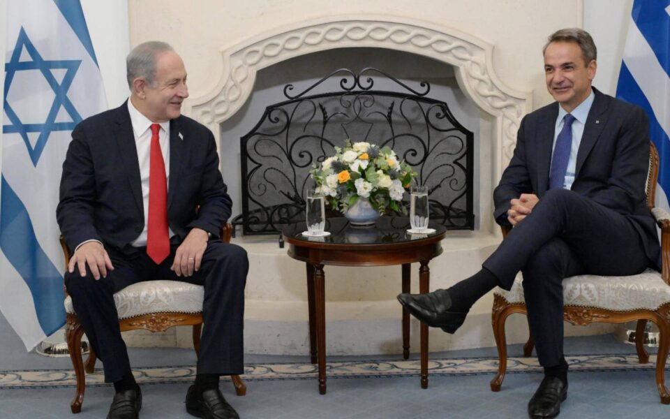 Mitsotakis, Netanyahu meet in Nicosia