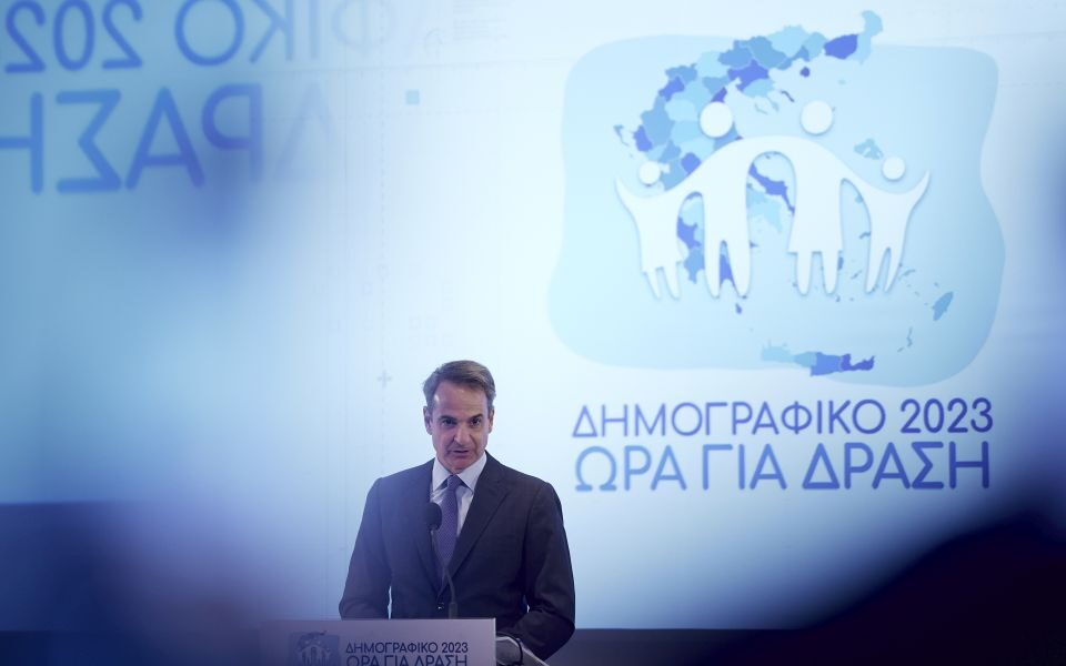 Demographic decline is ‘existential bet for our future,’ says Mitsotakis