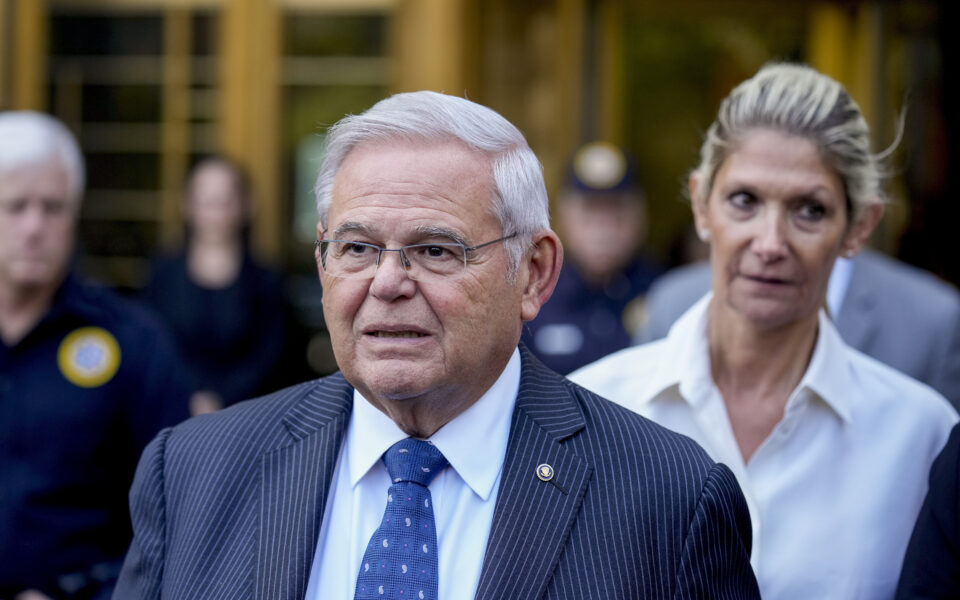 US Senator Bob Menendez charged with acting as unregistered agent of Egypt