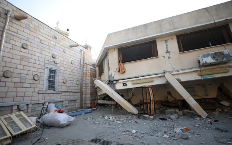 Former US congressman says family members killed in Gaza church strike