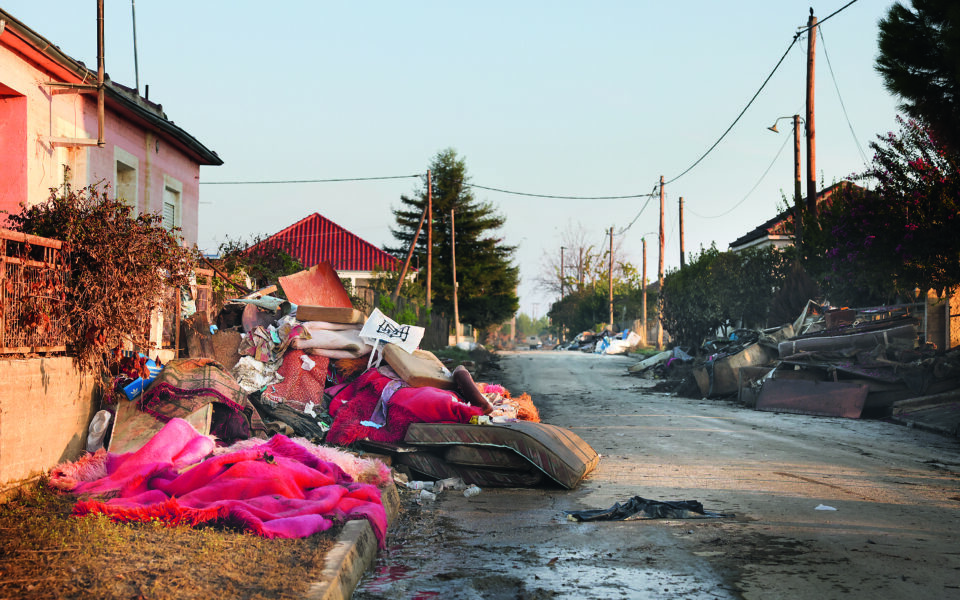 Flood debris set to match average annual waste