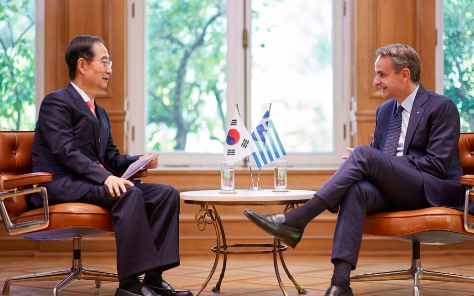 South Korean PM reaffirms excellent ties with Greece