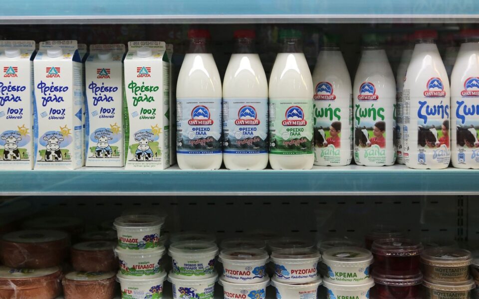 Milk remains an expensive commodity in Greece