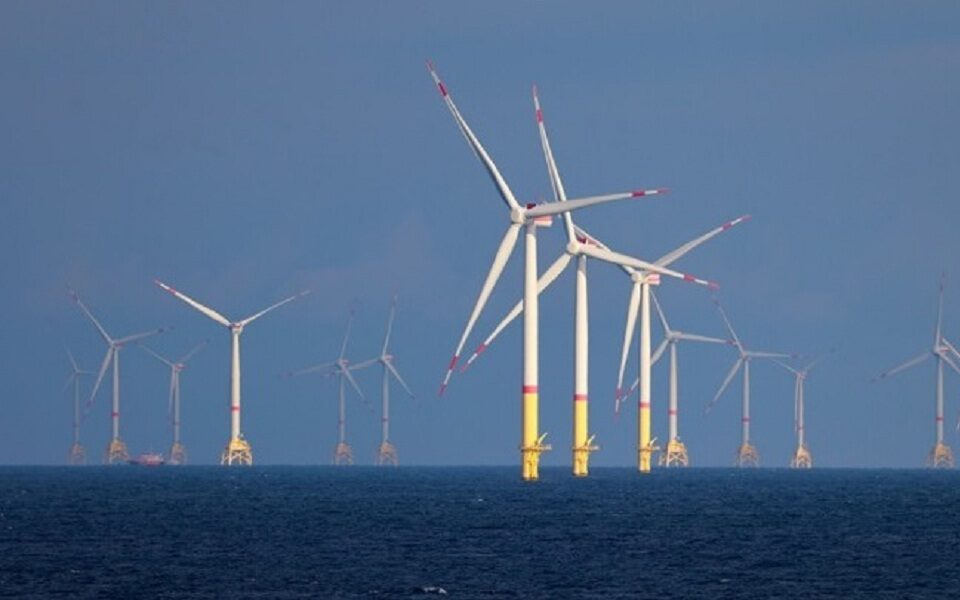 Offshore windfarm blocks moved further west off Crete
