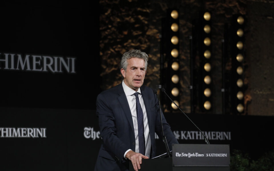 Kathimerini celebrates 25-year partnership with NYT