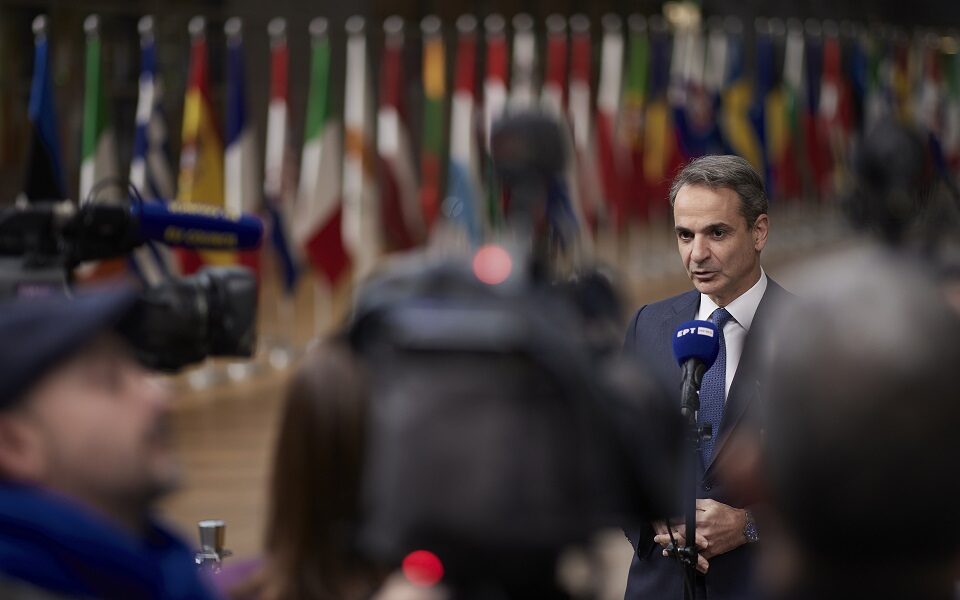 Mitsotakis tells EU summit unanimity has not been abolished