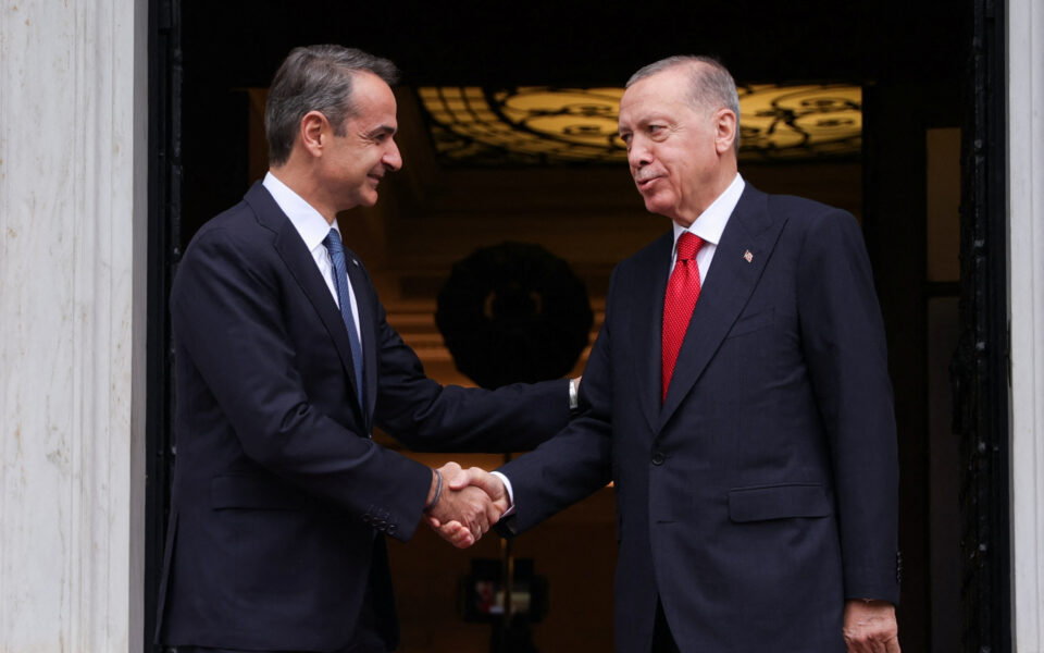 Mitsotakis, Erdogan to sign declaration of Greek-Turkish friendship