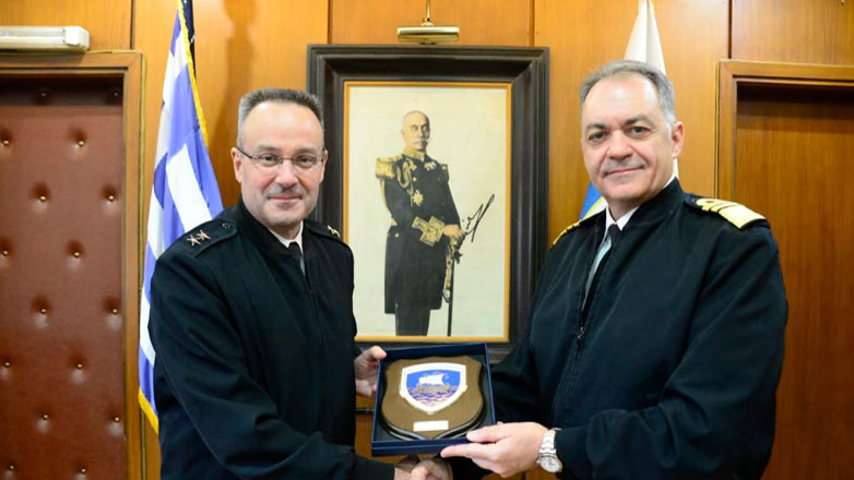NATO Admiral Thomas Wall wraps up visit in Salamis