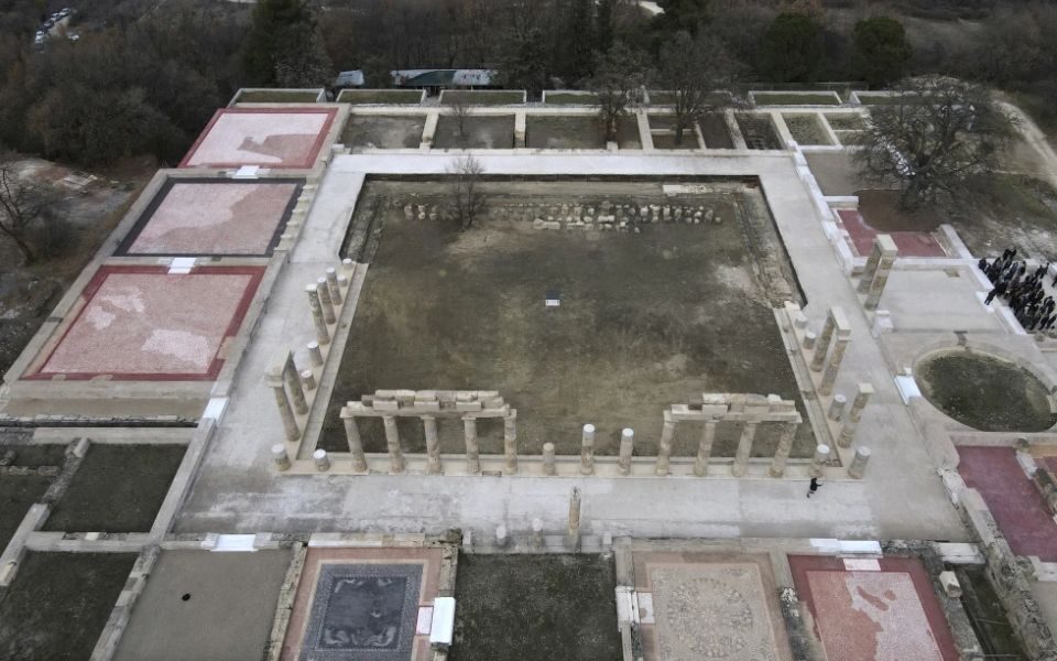 This is the palace where Alexander the Great was made king more than 2,300 years ago