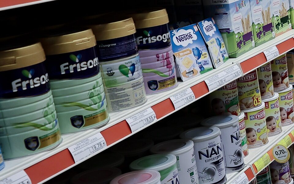 Greece to introduce infant formula price measures next month