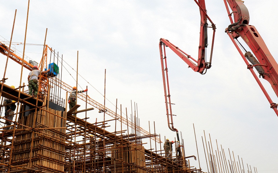 Construction activity in Greece soars