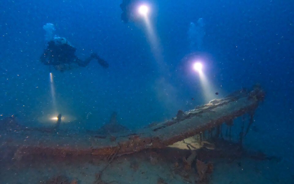 WWII aircraft wreck found in Faliro Bay