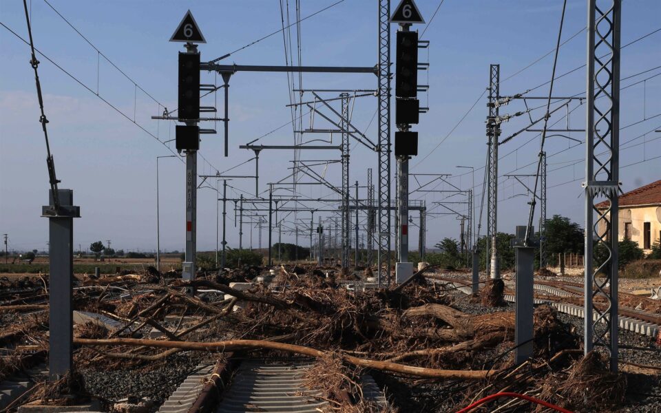 Cost of restoring Thessaly railway after deadly storm set to rise