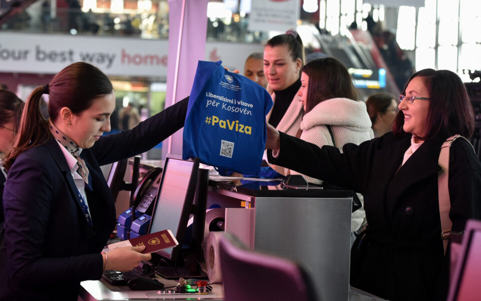 Kosovars celebrate joining Europe’s visa free Schengen zone