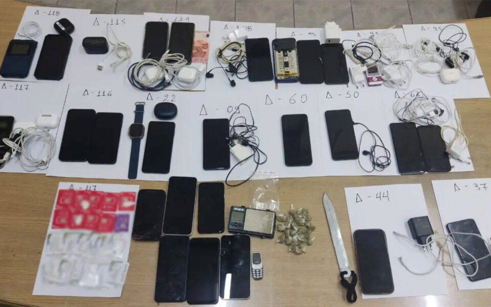 Prison raid turns up drugs, contraband phones