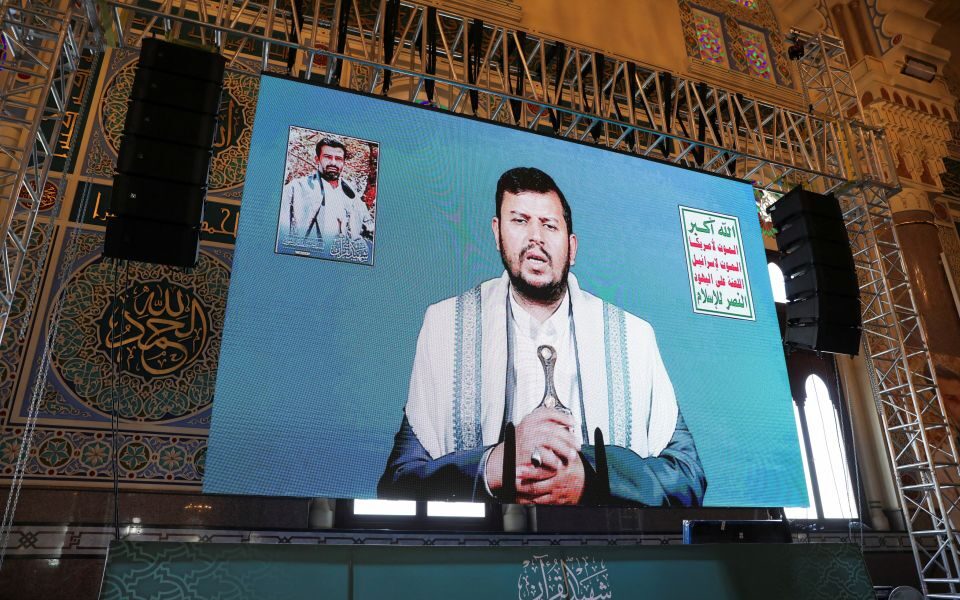 Yemen Houthi leader says group will further escalate if attacks on Gaza do not stop
