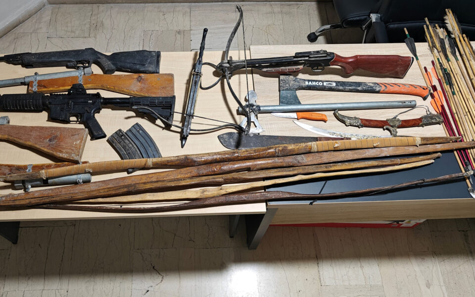 Family with underground hideout arrested for breaching weapon laws