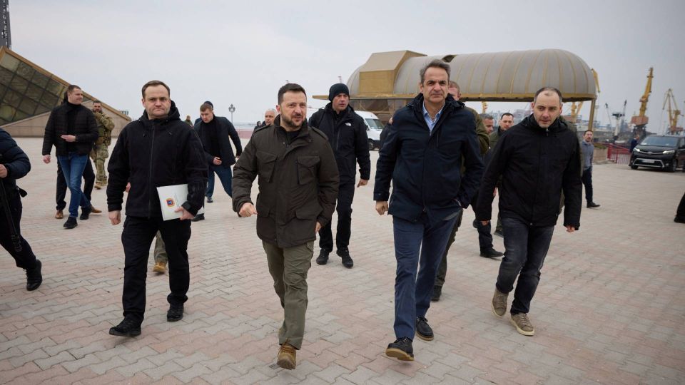 Zelenskyy: Putin must be ‘sick’ to attack Odesa during Mitsotakis visit