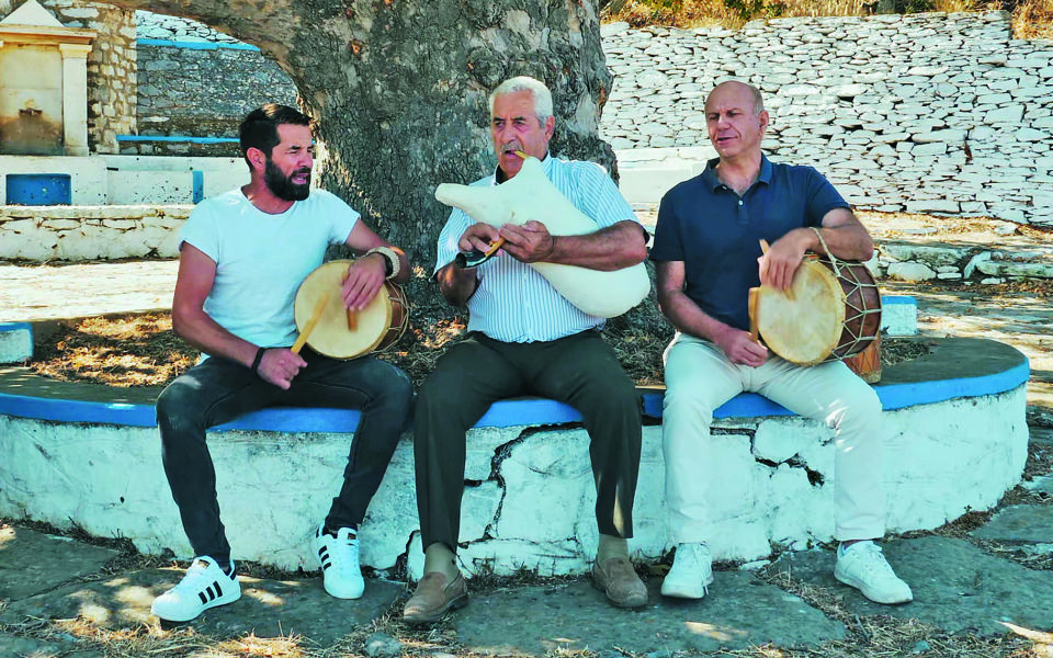 Preserving traditional music on Kea