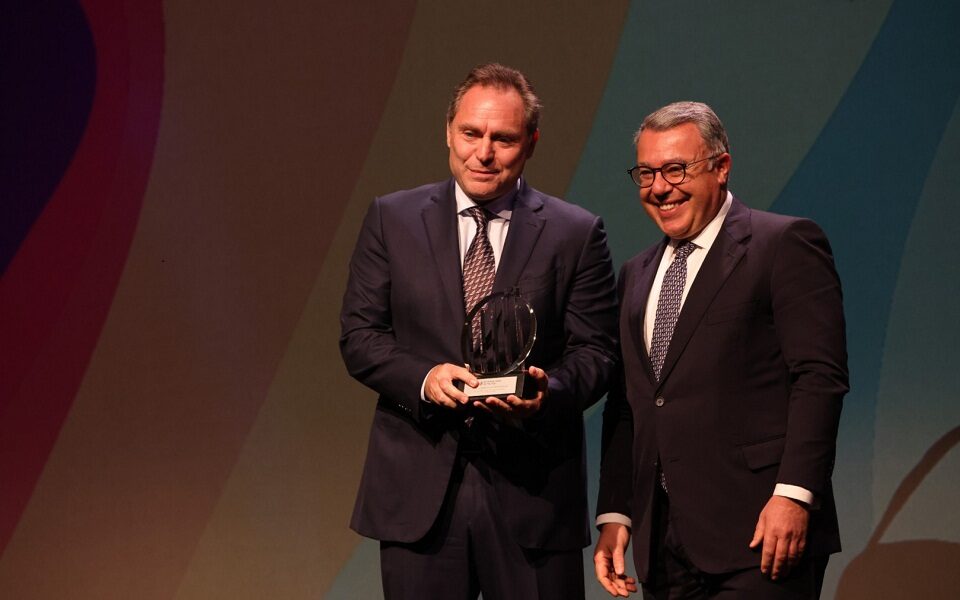 Aegean Airlines head is EY Entrepreneur of the Year